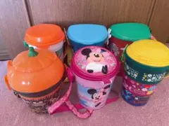 TDR TDL TDS ディズニー ポップコーンバケツ 　スーベニア 6個セット