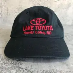 yc42 キャップ　ブラック　90s Y2K企業　TOYOTA トヨタ