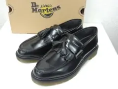 新品 UK9 ドクターマーチン ADRIAN キルト タッセル ローファー