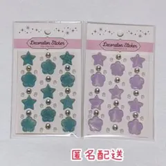 【新品】デコレーションシール　2種セット