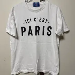 PSG PARIS ロゴTシャツ 白 半袖 メンズのサムネイル