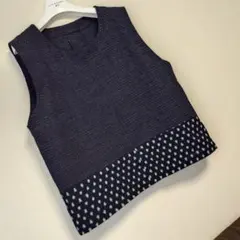 古布　書生絣　ショルダー紐　ハンドメイド 古布 藍染 書生絣 ショルダー紐 ハンドメイド その他おまとめ