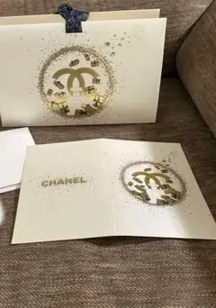 CHANEL ギフト　セット　ギフトボックス　ギフトカード