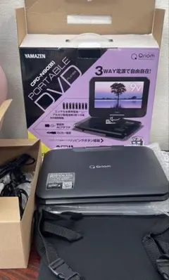 YAMAZEN10.1インチポータブルDVDプレーヤCPD-ML101(FB) - メルカリ