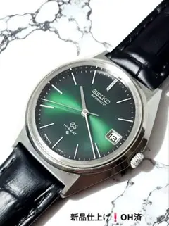 Grabd SEIKO Hi-Beat グリーンツートン サンレイ OH済のサムネイル