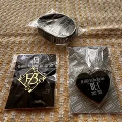 BE:FIRST キーホルダー ブローチ　シリコンバンド　3点セット