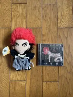 hide 赤髪のキャラクター ぬいぐるみ 3体セット - メルカリ
