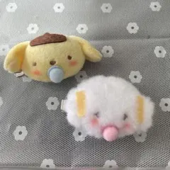 シークレットマスコットヘアクリップ サンリオ プリンくん こぎみゅん