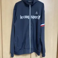 【ルコックスポルティフゴルフ】トラックジャケット　3L ブラック　メンズ