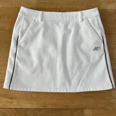 美品New Balance ゴルフスカート ホワイト