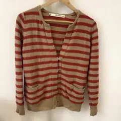 BLANC basque ボーダー カーディガン 長袖