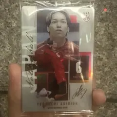 男子バレーボール日本代表 山内晶大 メタリックプラカード ウエハース