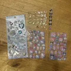 ボンボンドロップシール　コットンパフィーシール サンリオ　シールまとめ売り