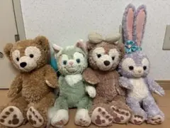 ダッフィー シェリーメイ ジェラトーニ ステラ・ルー ぬいぐるみセット