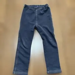 MUJI 無印良品　レギンス　デニム風 ストレッチ ロングパンツ　長ズボンのサムネイル