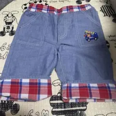 新品未使用！ミキハウス半ズボン120