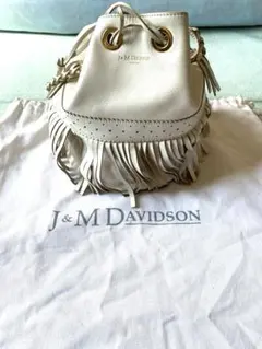 J&M DAVIDSON フリンジ ショルダーバッグ