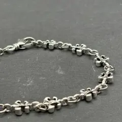 【人気】ヴィンテージ シルバー 925 ブレスレット クロス 十字架