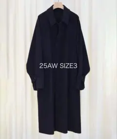 COMOLI 20SS ウールギャバ バルカラーコート NAVY Size2 - メルカリ
