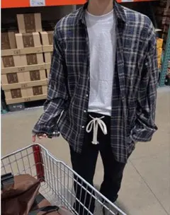 ASCLO Super Over Natural Check Shirt