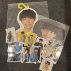 【新品】Aぇ!group 佐野晶哉　フォトハンガー　うちわ　缶バッチ　アクスタ