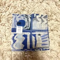 ISSEY MIYAKE ハンカチ scarf ブルー