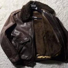 70s SCHOTT ショット G-1 襟ボア レザーフライトジャケット - メルカリ