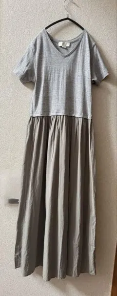 B:MING by BEAMS 半袖　異素材ドッキングワンピース　ビームスのサムネイル