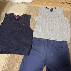 Polo Ralph Lauren ケーブルニットベスト 2色セット