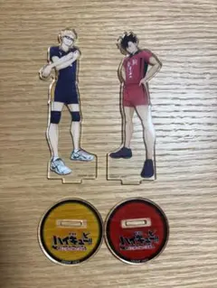 ハイキュー ゴミ捨て場の決戦 Blu-ray特典アクスタ 月島蛍・黒尾鉄朗