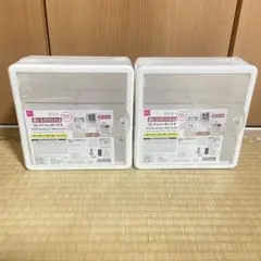 【新品】DAISO 壁にも付けられるコレクションボックス 2個セット