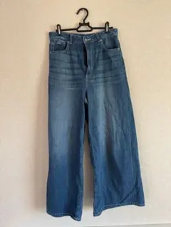 ワイドパンツデニム