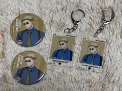 呪術廻戦カフェ2025 七海建人 アクリルキーホルダー　缶バッジ