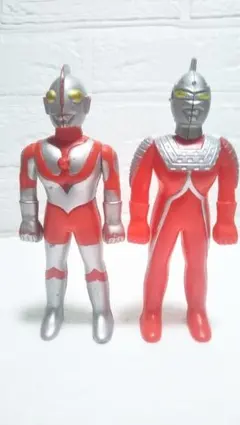 【当時物】ウルトラマンセブン マルサン 旧バンダイ ポピー 無版権 パチソフビ 当時物】ウルトラマンセブン マルサン 旧バンダイ ポピー 無版権