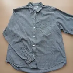 チェック柄シャツ 長袖 ブラウス M