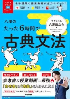 新品未使用 八澤のたった6時間で古典文法