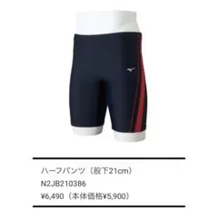 ミズノ メンズ水着 M 立体カップ付 N2JB210386
