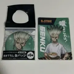 Dr.STONE ローソンストア100 オリジナル 描き下ろし缶バッジ 石神千空