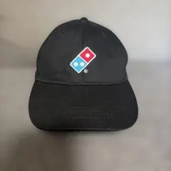 Domino's Pizza ロゴ刺繍 キャップ ブラック