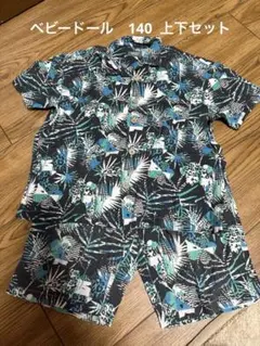 ベビードール　セット　総柄　半袖　半ズボン　ハーフパンツ