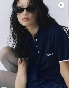 eimyistoire Switchingロゴニットポロミニワンピース