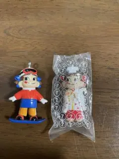 ペコちゃん　ミニフィギュア　2体