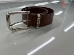 DIESEL ディーゼル レザーベルト ブラウン 本革 メンズ