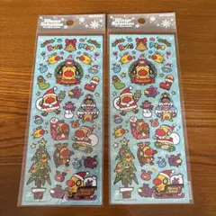 平成レトロ　BUGS POPO マインドウェイブ　クリスマス　シール　セット