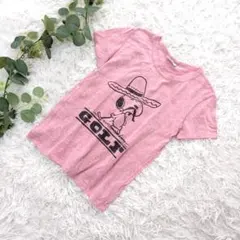 美品❗️【スヌーピー PEANUTS】Tシャツ ゴルフ柄 レディース M半袖