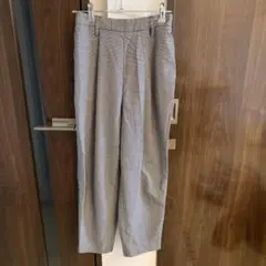 GU チェック柄 スラックス Sサイズ