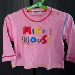 カラフル トレーナー 女の子 ミキハウス 80