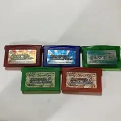 ゲームボーイアドバンス ポケットモンスター 5本セット