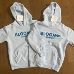 双子キッズパーカー