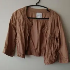 LOWRYS FARM　ローリーズファーム　ベージュ　ジャケット　ショート　M